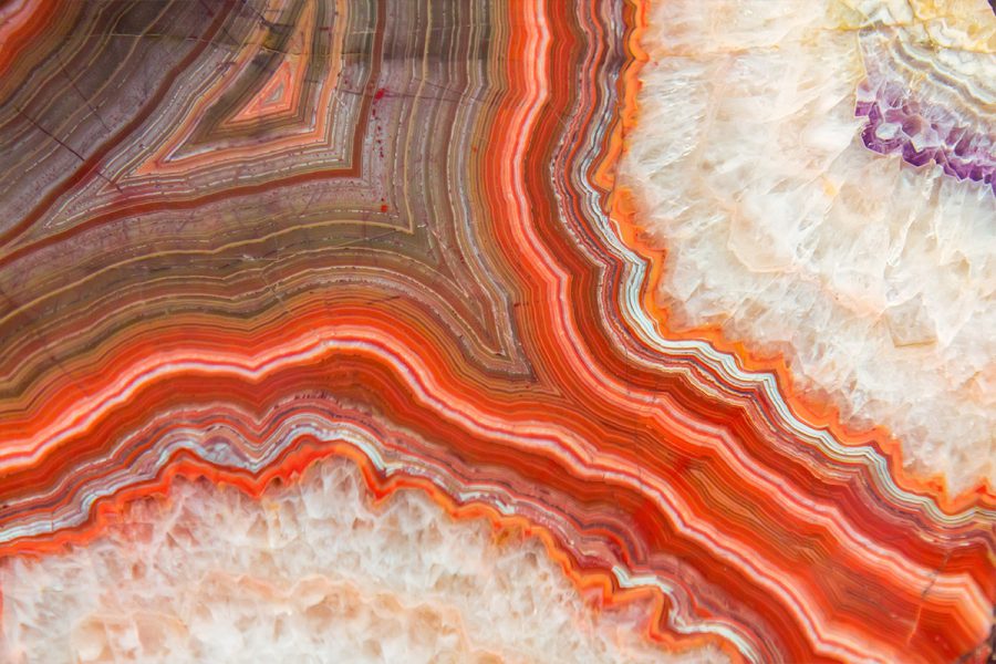 colorful inside of a gem